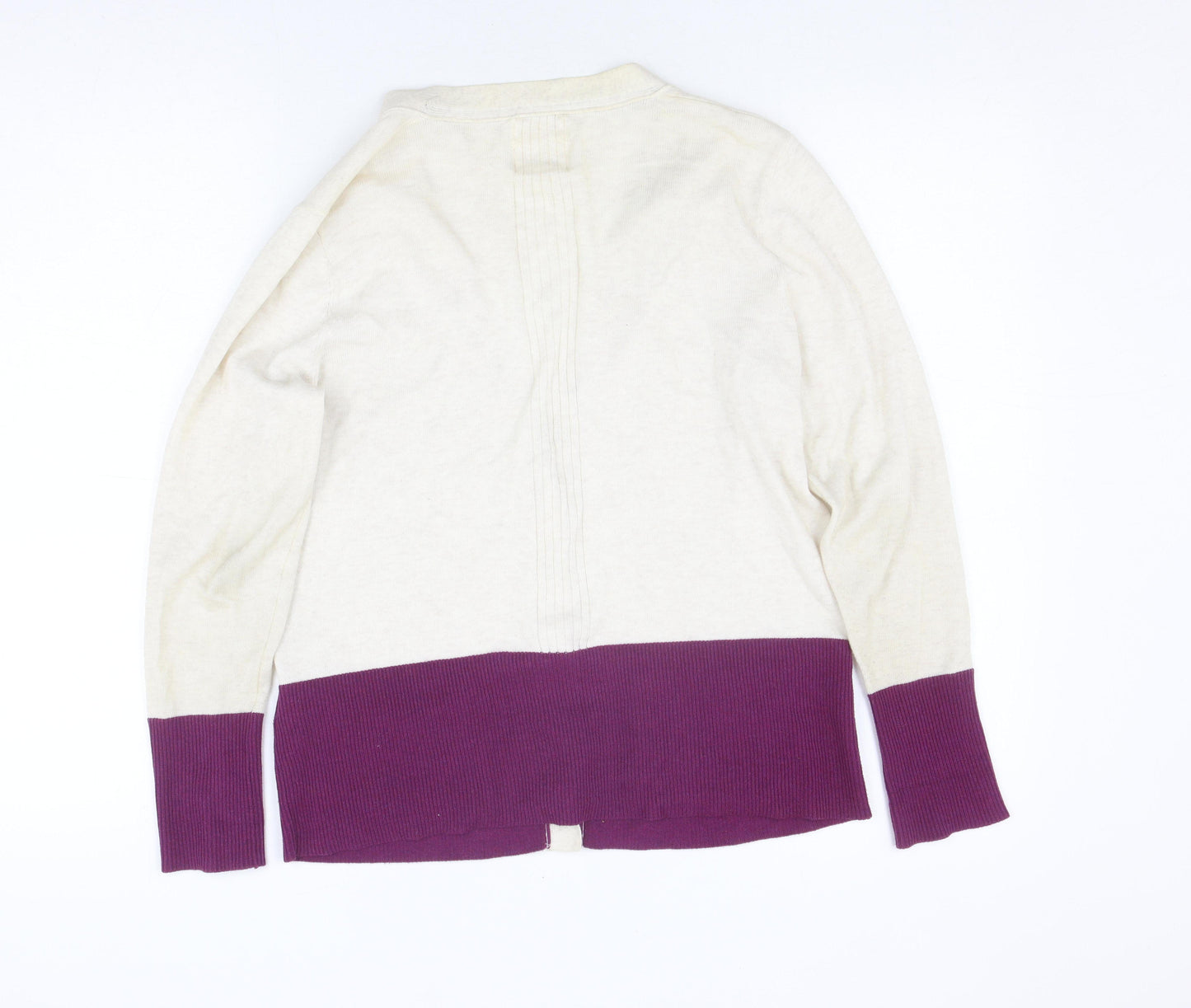 White Stuff Women's Multicoloured Cardigan, Size 12, V-Neck