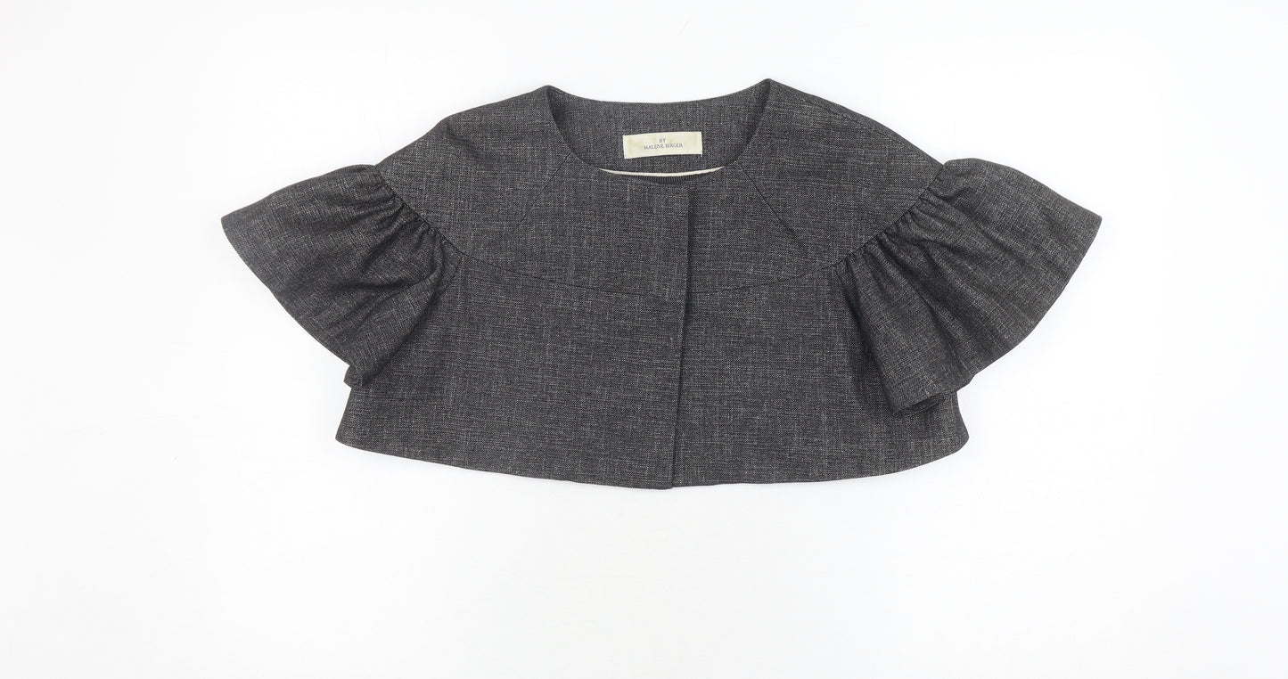By Malene Birger Women's Black Cape Jacket Size 8