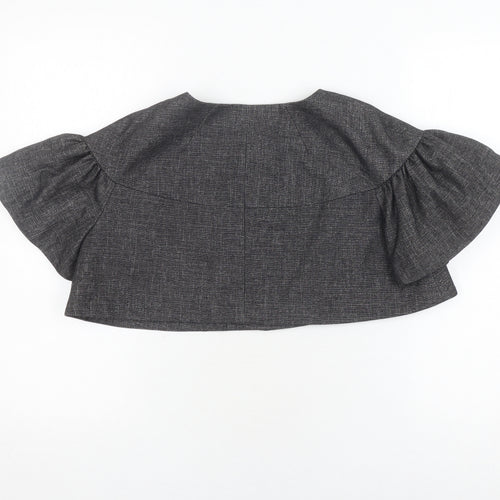 By Malene Birger Women's Black Cape Jacket Size 8