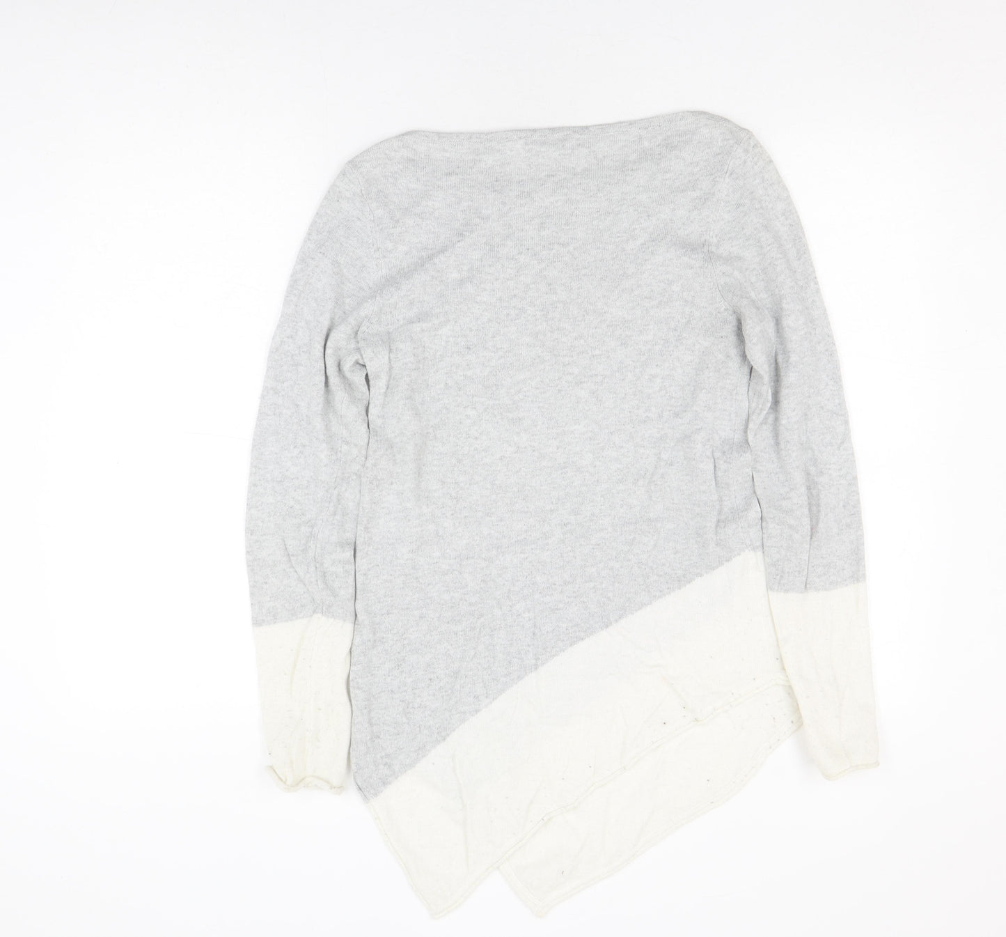 Mint Velvet Grey Boat Neck Women's Pullover Jumper Size 10