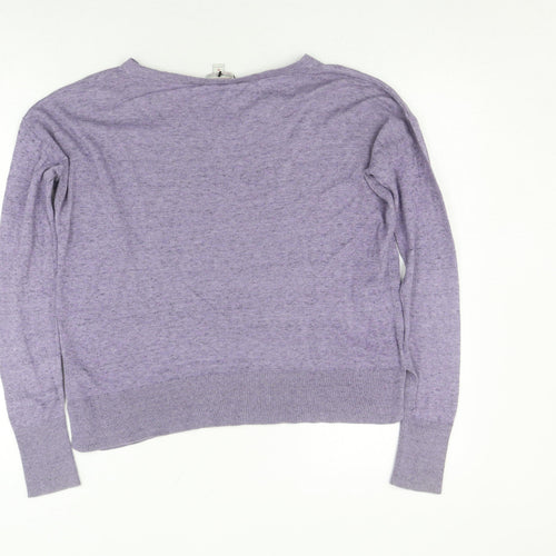 Gap Women's Purple Pullover Jumper XS