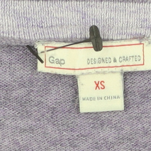 Gap Women's Purple Pullover Jumper XS
