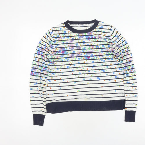 Oasis Women's Multicoloured Pullover, Size S, Casual Knit