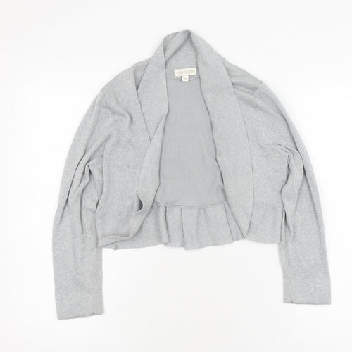 Monsoon Women's Silver Jacket - M, Long Sleeve
