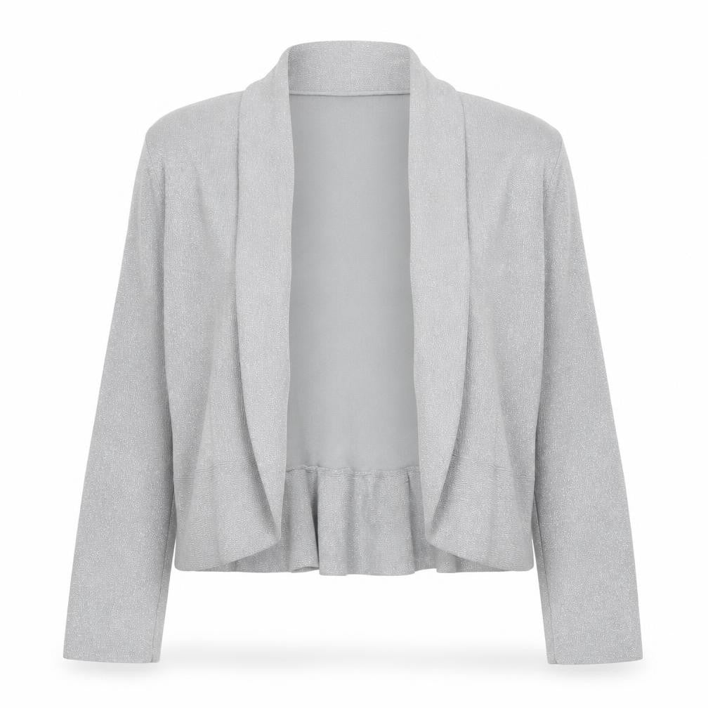 Monsoon Women's Silver Jacket - M, Long Sleeve
