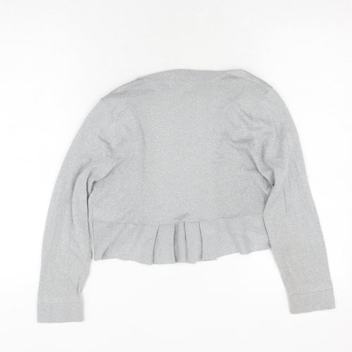 Monsoon Women's Silver Jacket - M, Long Sleeve