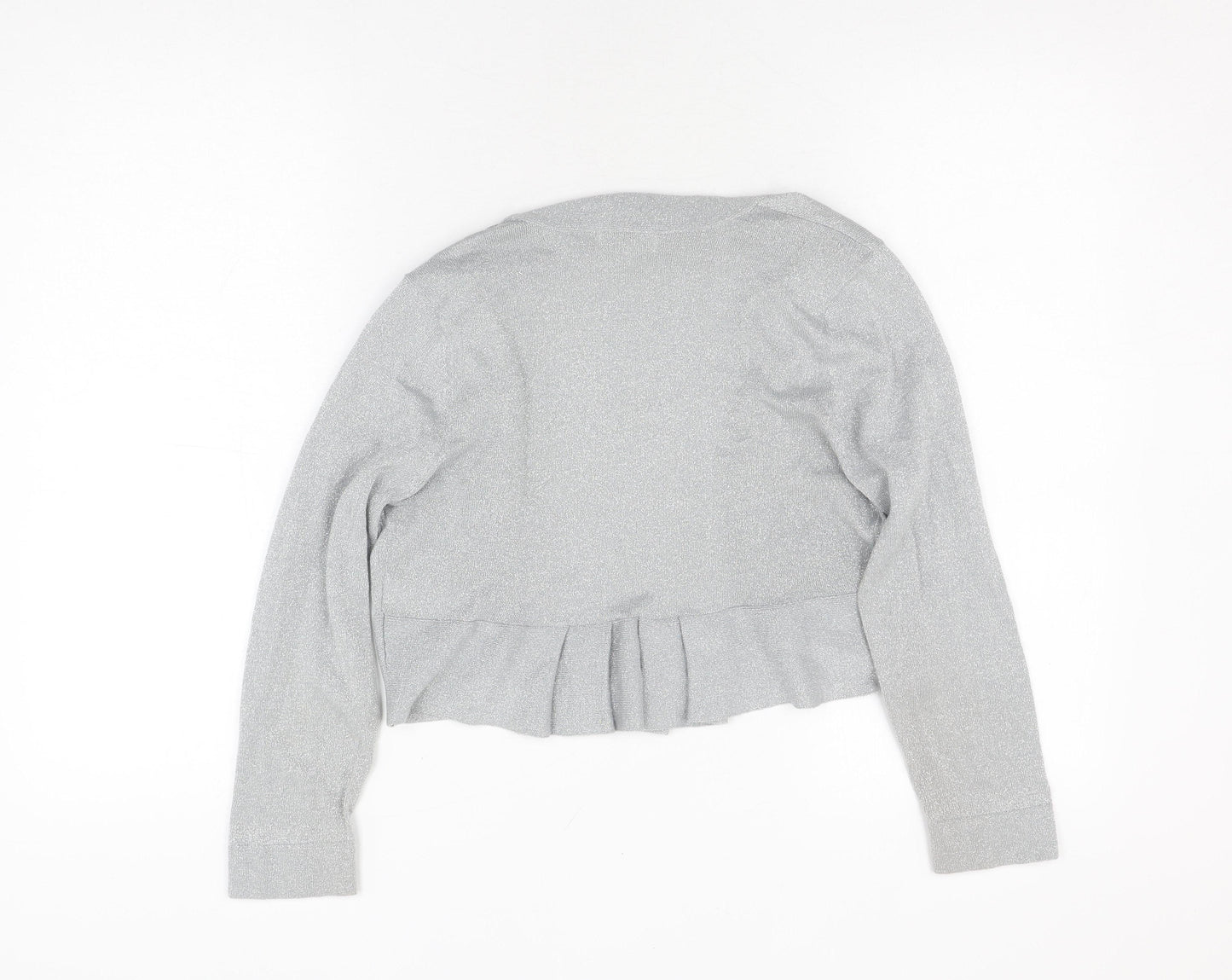 Monsoon Women's Silver Jacket - M, Long Sleeve