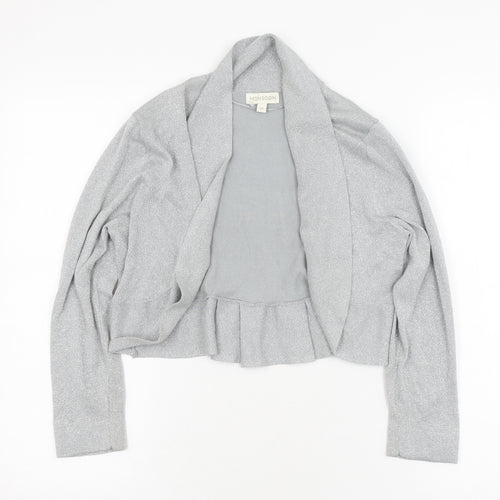 Monsoon Women's Silver Jacket - M, Long Sleeve