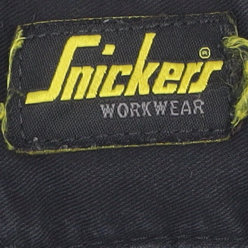Snickers Men's Black Cargo Trousers, Size S