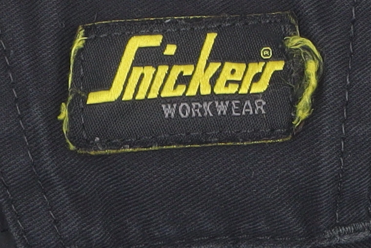 Snickers Men's Black Cargo Trousers, Size S