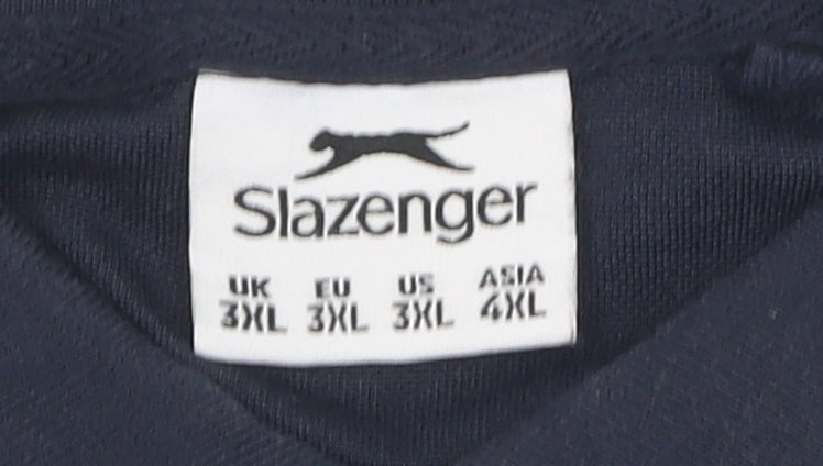 Slazenger Men's Blue 3XL Polo Shirt