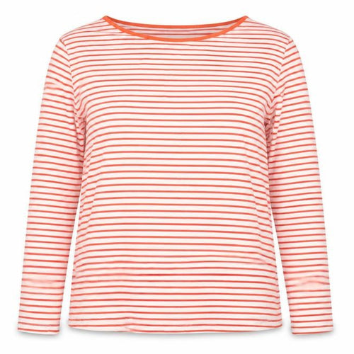 First Avenue Women's XL Striped Long Sleeve T-Shirt
