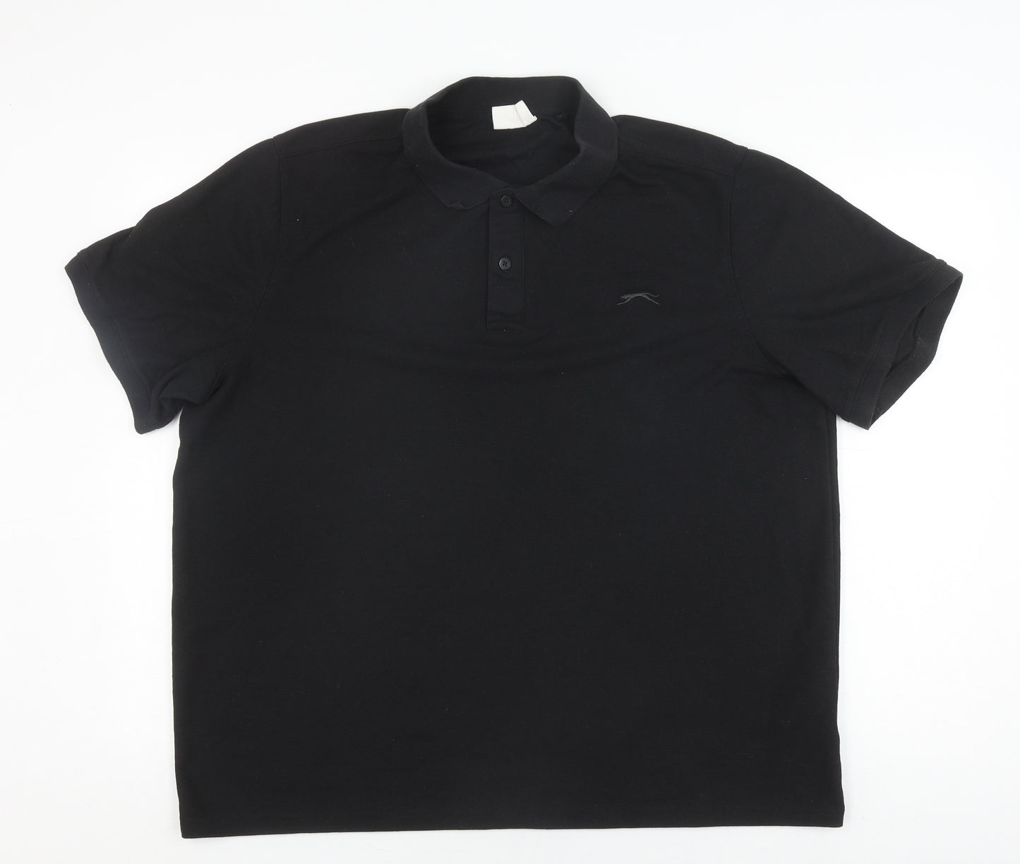 Slazenger Men's Black 3XL Polo Shirt - Casual Style