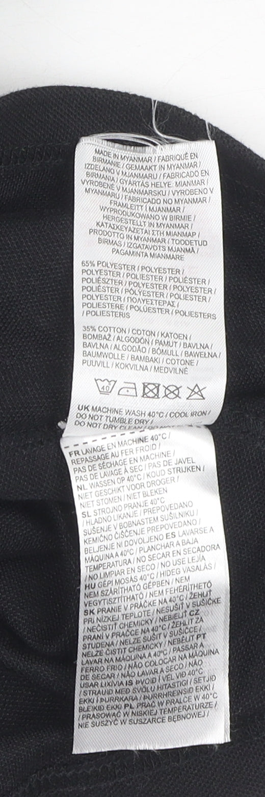Slazenger Men's Black 3XL Polo Shirt - Casual Style