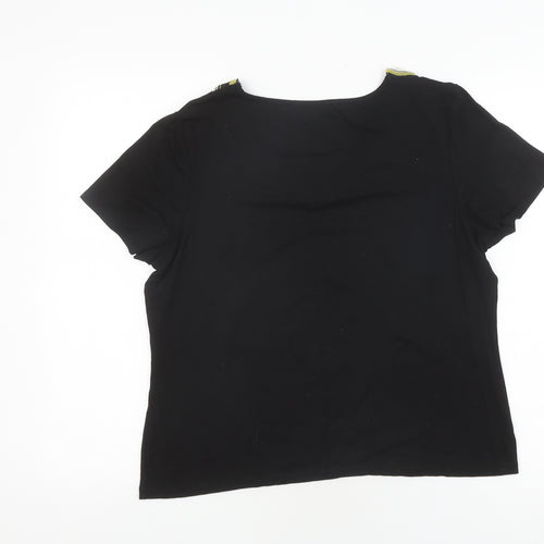 Precis Petite Women's Black T-Shirt L