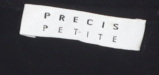 Precis Petite Women's Black T-Shirt L