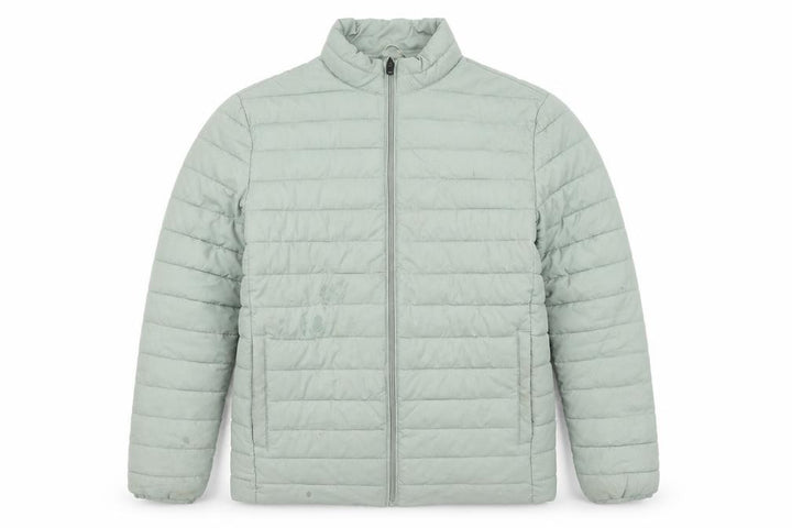 Jack & Jones Unisex Green Puffer Jacket M