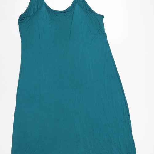 Monsoon Women's Blue Slip Dress, Size 22, Casual Wear