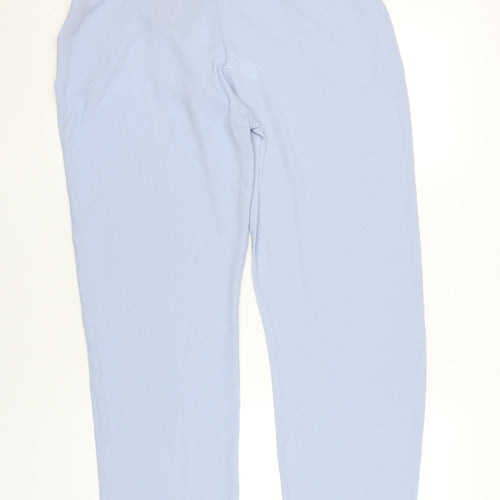PrettyLittleThing Women's Blue Jogger Trousers Size 14