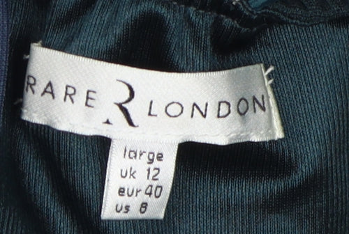 Rare London Women's Green Bodycon Dress Size 12