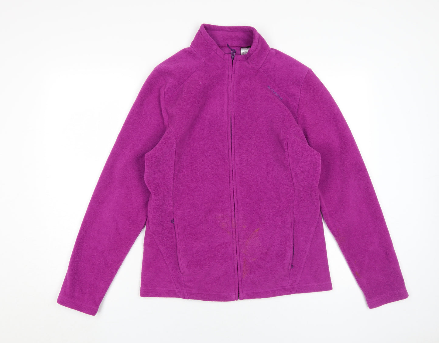 Decathlon Women's Purple Fleece Jacket, Size L
