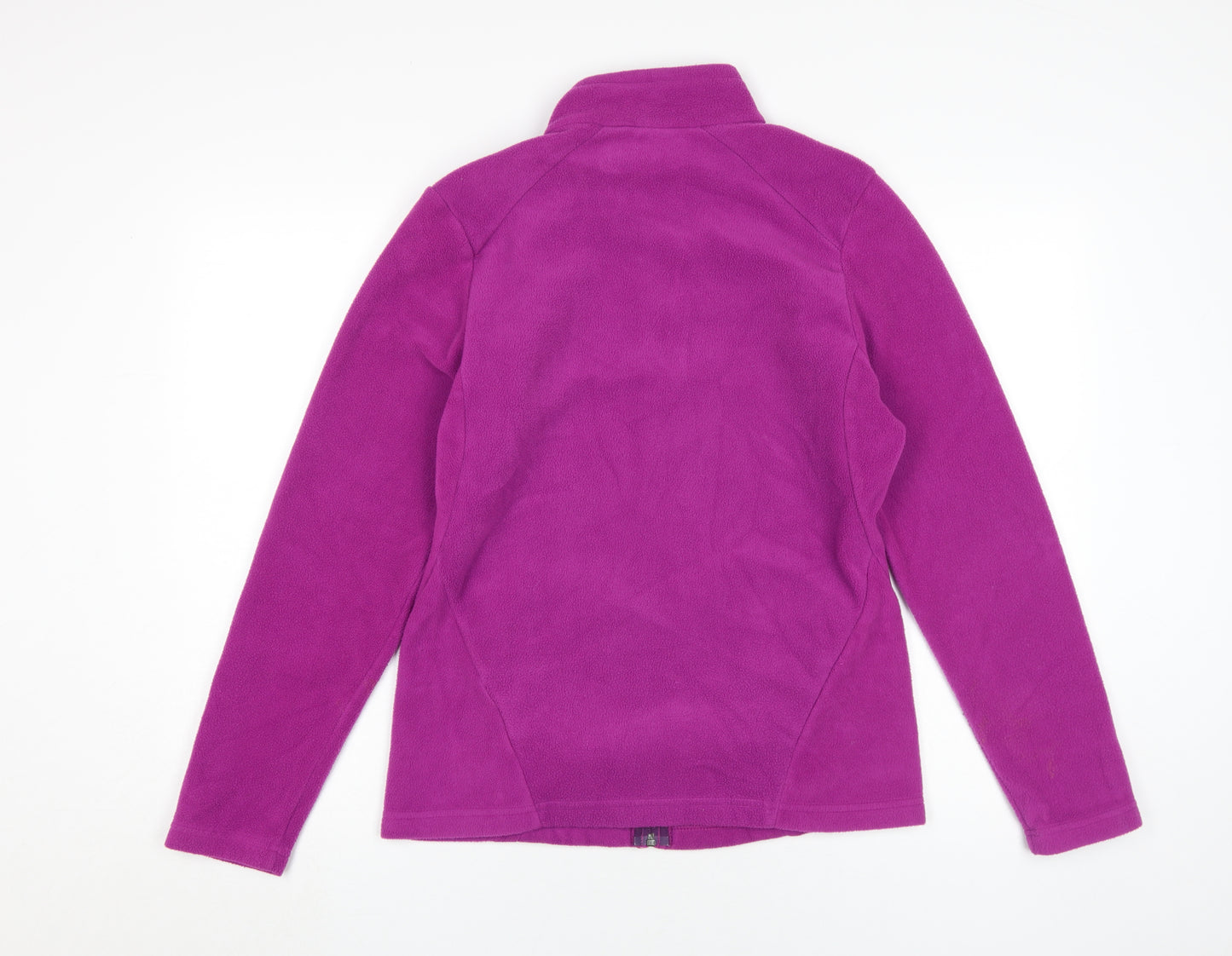 Decathlon Women's Purple Fleece Jacket, Size L