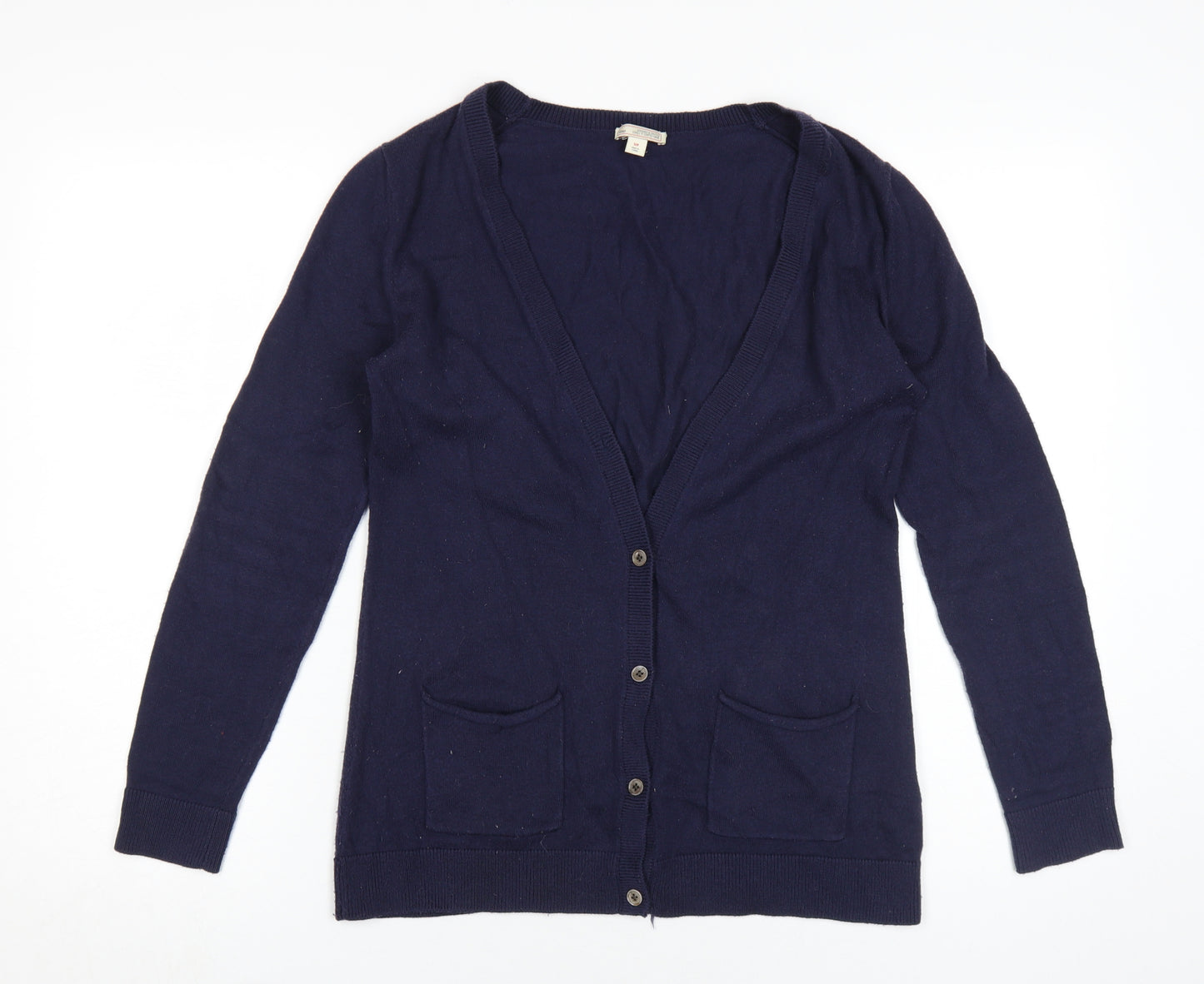 Gap Women's Blue Cardigan V-Neck S