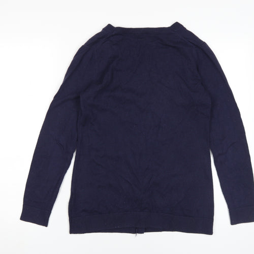 Gap Women's Blue Cardigan V-Neck S