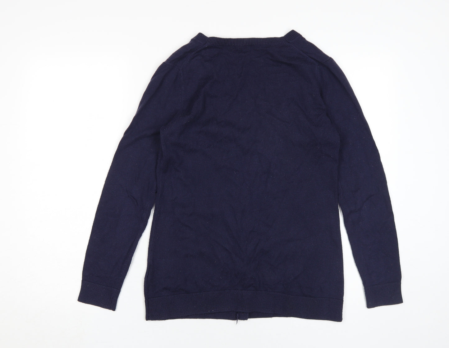 Gap Women's Blue Cardigan V-Neck S