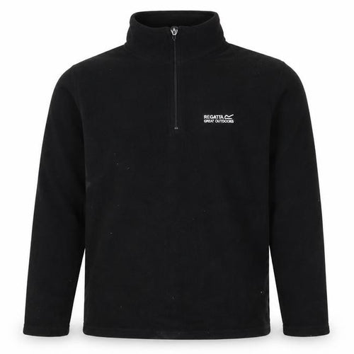Regatta Men's Black 1/4 Zip Sweatshirt M