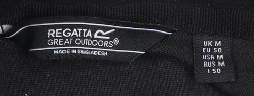 Regatta Men's Black 1/4 Zip Sweatshirt M