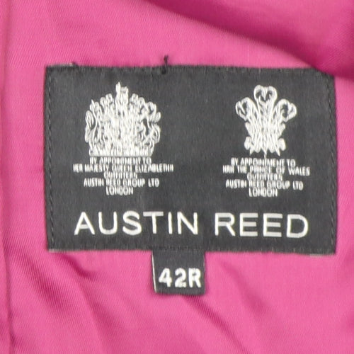 Austin Reed Men's Black Wool Blazer, Size 42R, Classic Style
