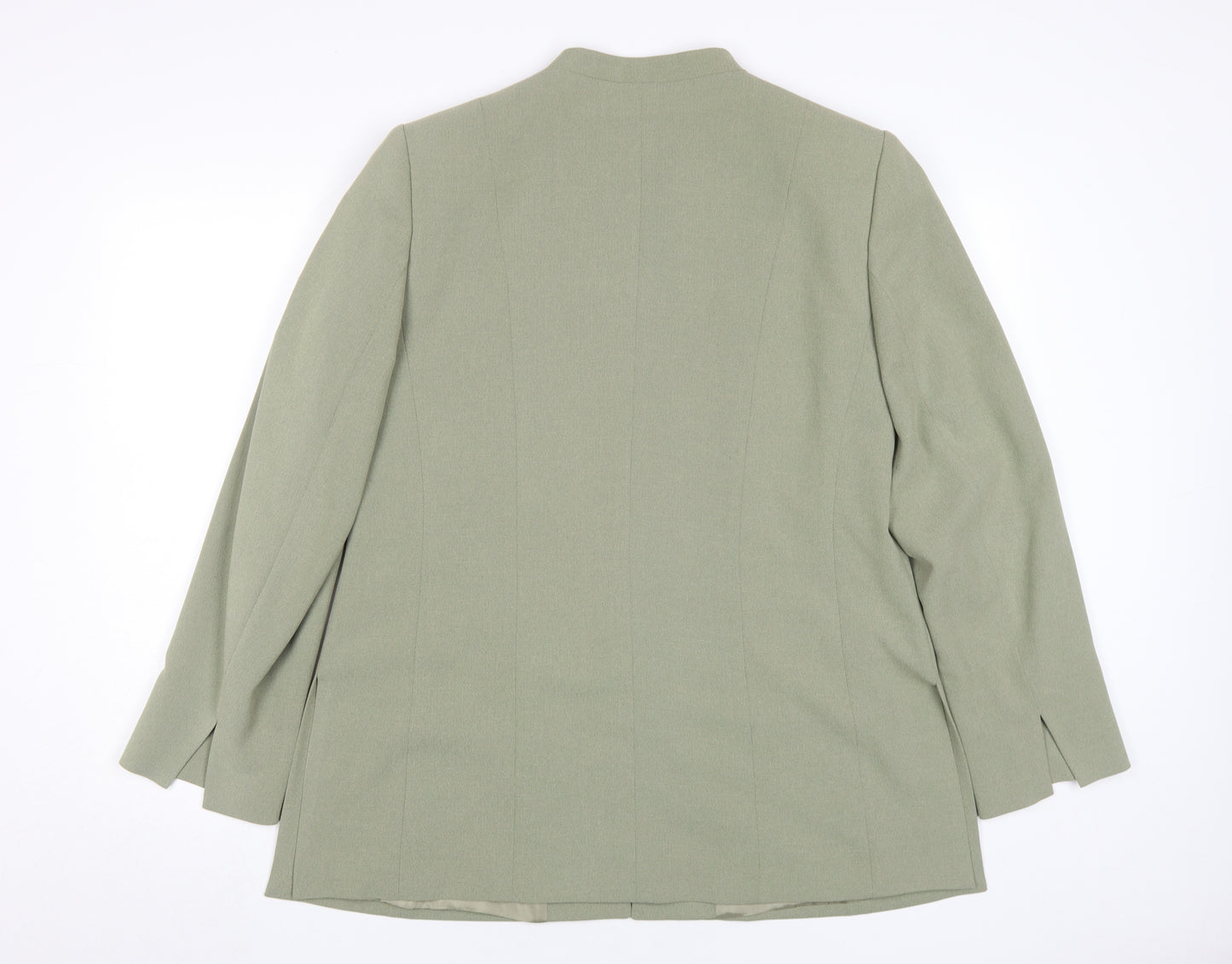Viyella Women's Green Button Jacket Size 16