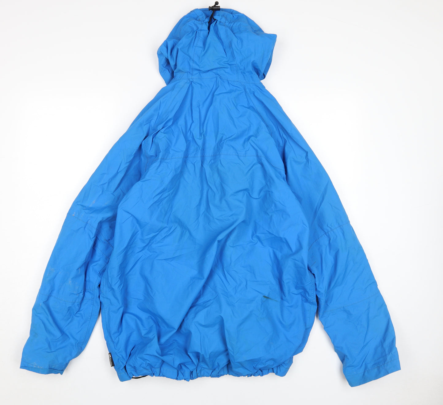 Trespass Men's Blue Parka Jacket L with Hooded Zips