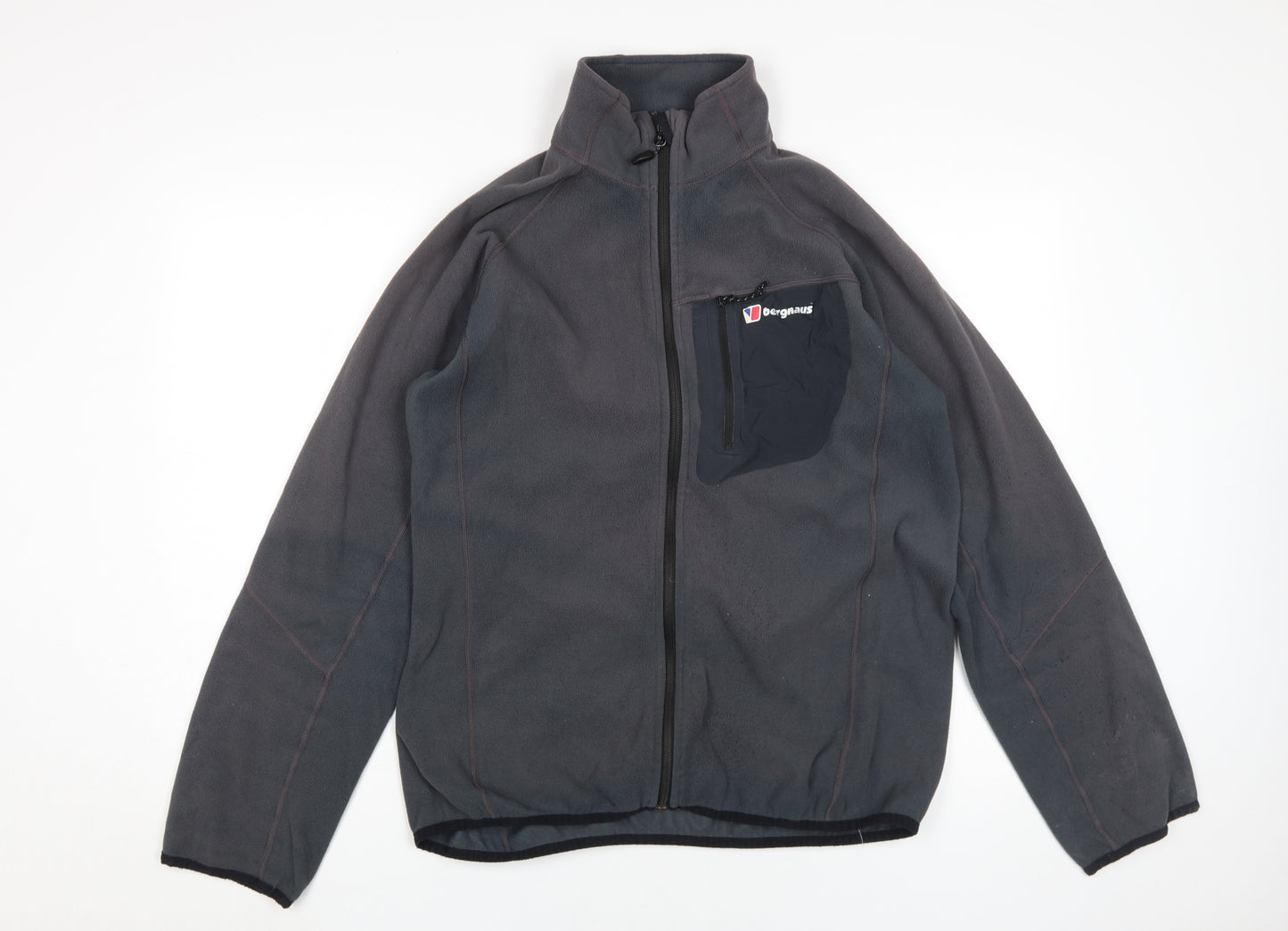 Berghaus Men's Grey Fleece Jacket - L, Full Zip Casual