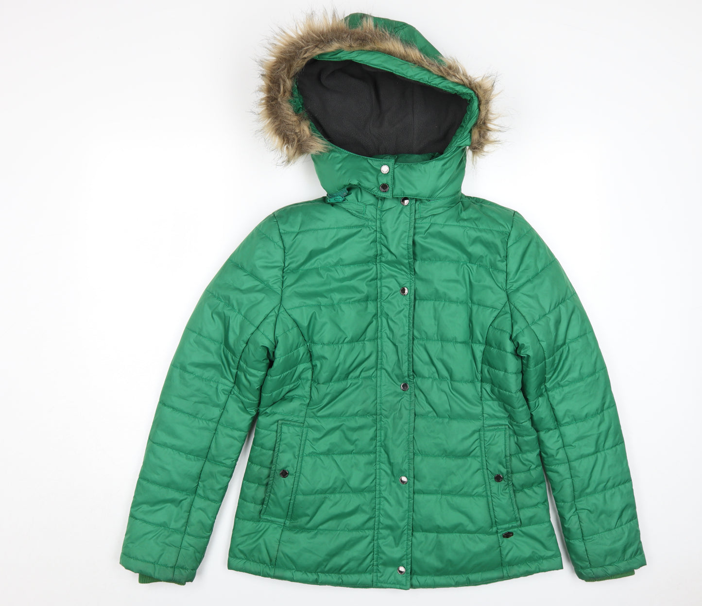Lure Urban Women's Green Puffer Jacket L