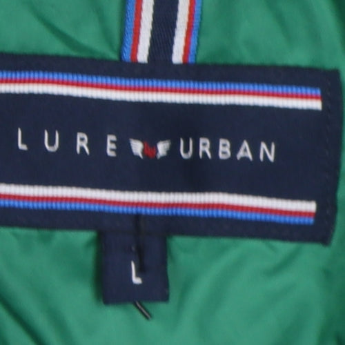 Lure Urban Women's Green Puffer Jacket L