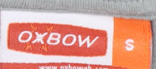 Oxbow Grey Unisex T-Shirt S Basic Style, Short Sleeve