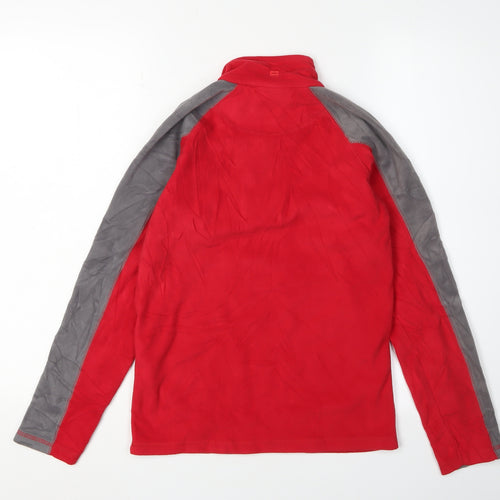 Mountain Warehouse Boys Red Half Zip Sweatshirt 11-12 Years