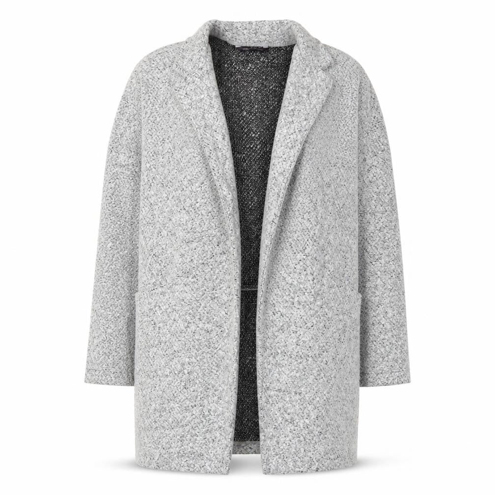 Front view of Marks & Spencer Grey Women's Cardigan, size 10