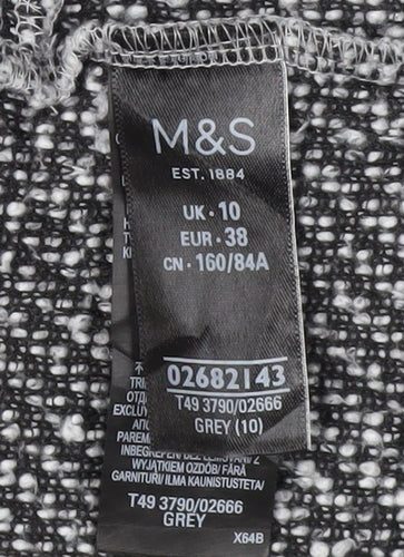 Marks and Spencer Grey Women's Cardigan Size 10