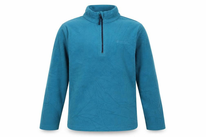 Mountain Warehouse Boys Blue Fleece 1/4 Zip Sweatshirt 11-12 Yrs