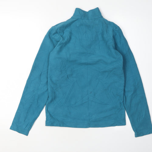 Mountain Warehouse Boys Blue Fleece 1/4 Zip Sweatshirt 11-12 Yrs
