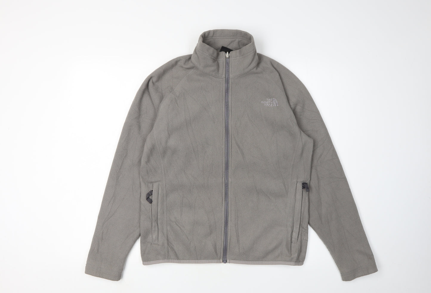 The North Face Women's Grey Fleece Jacket S