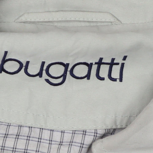 Bugatti Men's Beige Point Collar Jacket Size 48