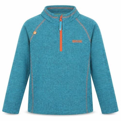 Regatta Boys Blue Fleece Sweatshirt, Size 12, Casual, Lightweight