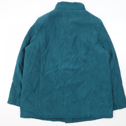 EWM Women's Green Mid-Length Jacket Size 20