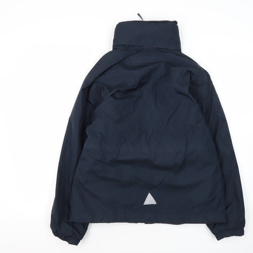 Result Boys Blue Jacket, Size 11-12, Lined, Casual, Zip