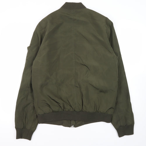 Topman Green Bomber Jacket Men’s Size M, Casual