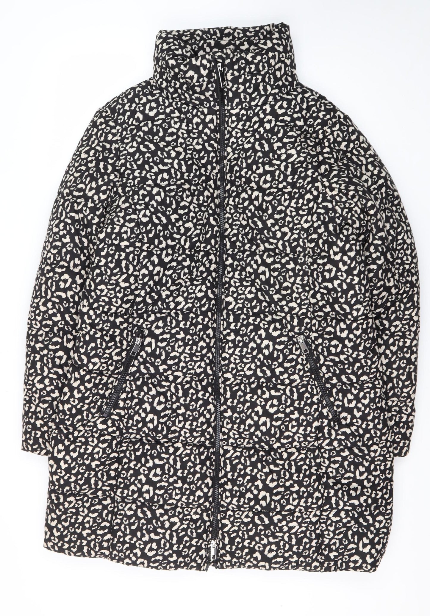 Marks and Spencer Women's Black Puffer Jacket Size 14
